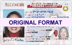 ILLINOIS  DRIVER LICENSE ILLINOIS FAKE ID CARD SCANNABLE ILLINOIS FAKE ID