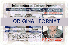 International Driver Permit DRIVER LICENSE ORIGINAL FORMAT, DESIGN SPECIFICATIONS, NOVELTY SECURITY CARD PROFILES, IDENTITY, NEW SOFTWARE ID SOFTWARE International Driver Permit driver