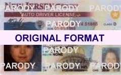 NEW JERSEY FAKE IDS SCANNABLE FAKE NEW JERSEY ID WITH HOLOGRAMS