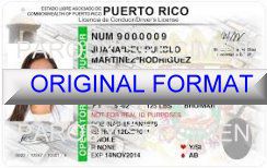 PUERTO RICO FAKE IDS PUERTO RICO SCANNABLE FAKE ID CARDS WITH HOLOGRAMS