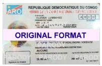republic of congo fake id fake republic of congo driver license