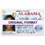 fake alabama drivers license id