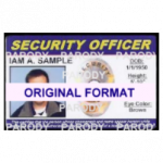 fake security office id cards