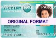 fake international student id