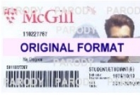 McGill University Fake ID Student Card