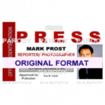 Fake Press Card IDs